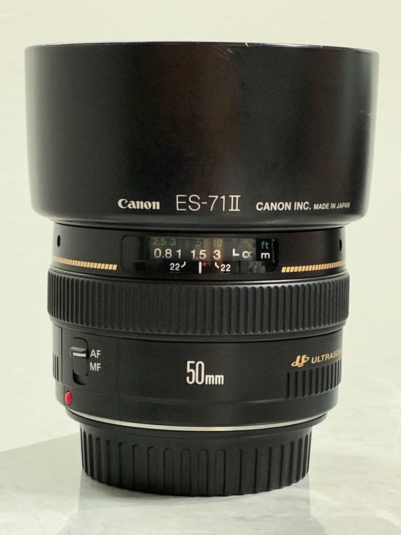 ⭐️極美品⭐️キャノン Canon EF50mm f1.4 USM レンズフード付き