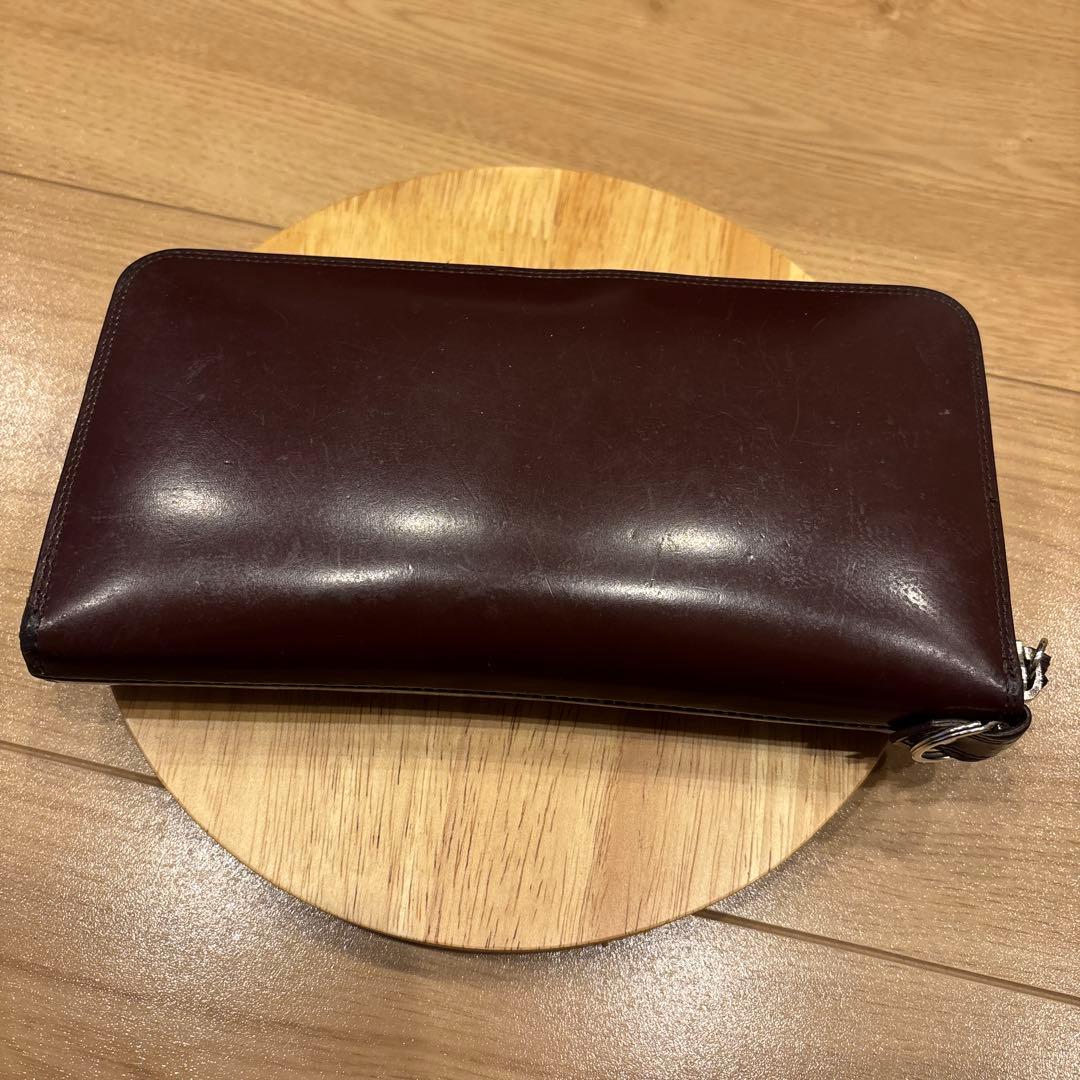 ポーター　吉田かばん　ダークブラウン レザー 長財布