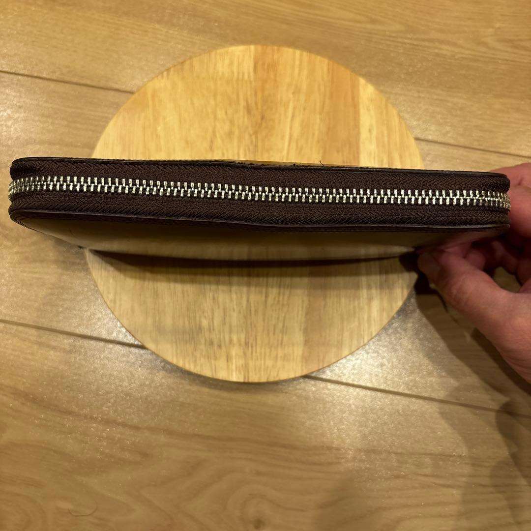 ポーター　吉田かばん　ダークブラウン レザー 長財布