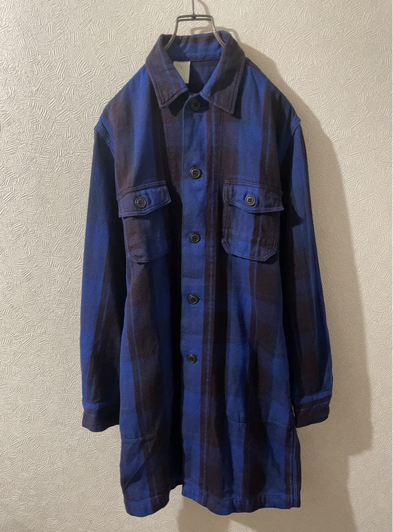 N.HOOLYWOOD ヘビーネル ロング シャツ / エヌハリウッド コート