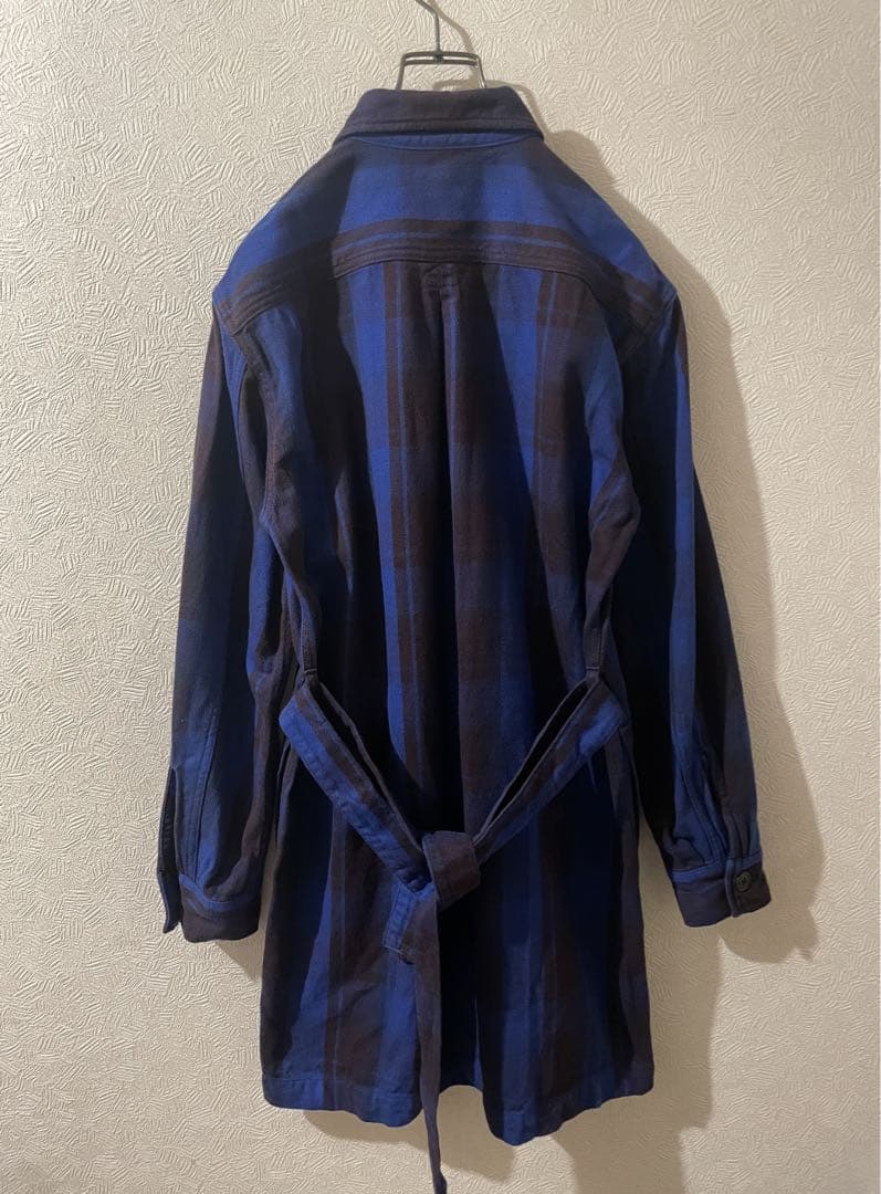 N.HOOLYWOOD ヘビーネル ロング シャツ / エヌハリウッド コート