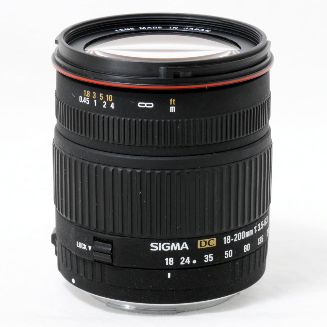 ⭐️良品⭐️SIGMA シグマ DC 18-200mm 3.5-6.3 キヤノン