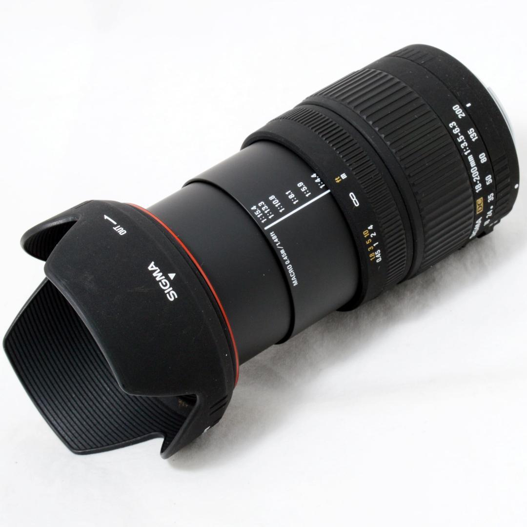 ⭐️良品⭐️SIGMA シグマ DC 18-200mm 3.5-6.3 キヤノン