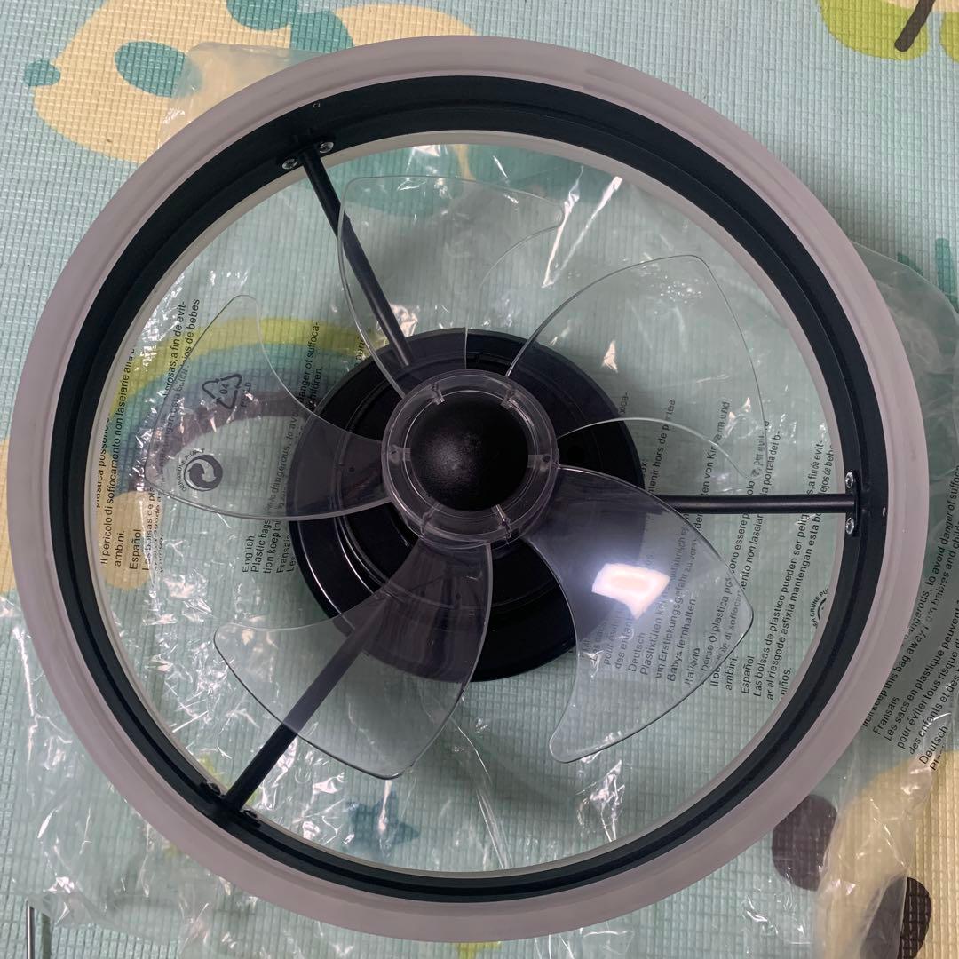 シーリングファンライト 調光・風速調整機能付き