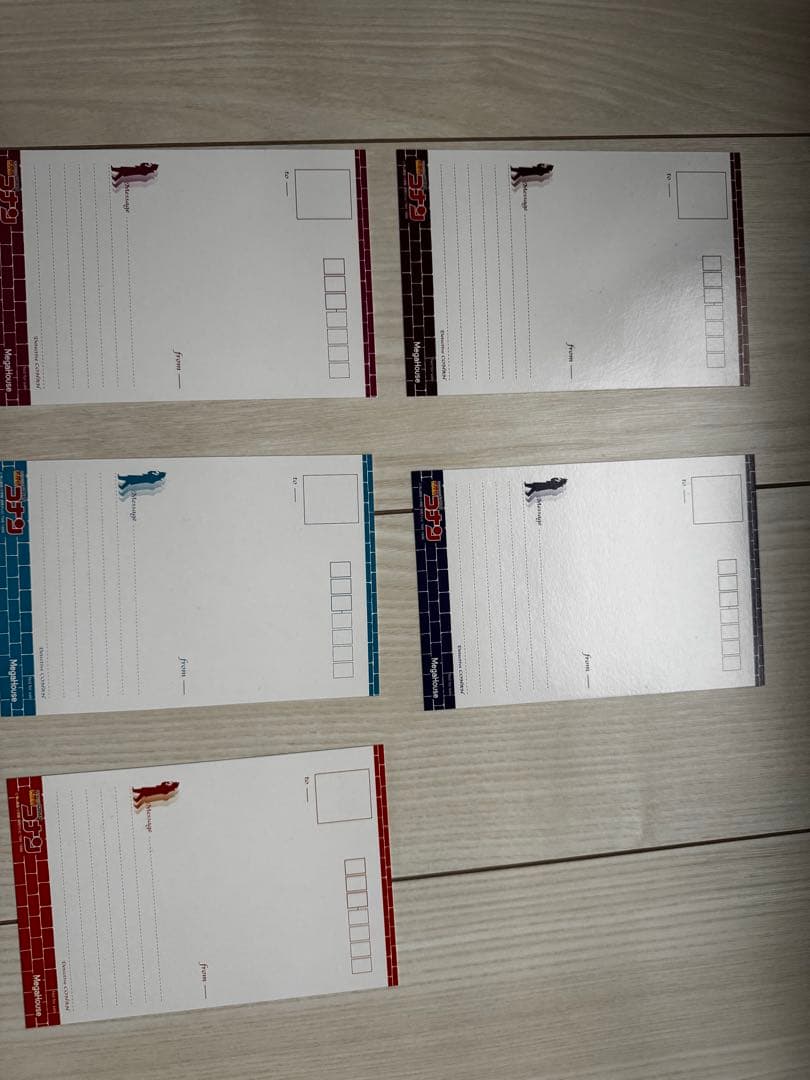 メガハウス　名探偵コナン　プレミアムヒロインズ　ポストカード　5枚セット