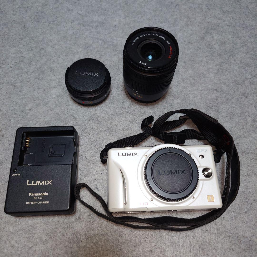 デジタル一眼カメラ LUMIX DMC-GF2 レンズ2種セット