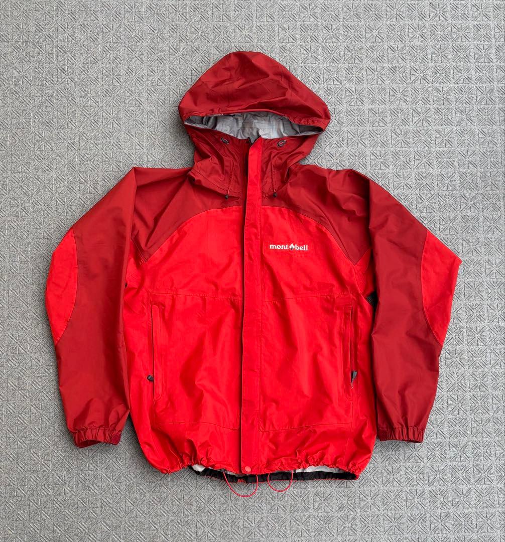 【古着】mont-bell マウンテンパーカー レッド　テック系　y2k
