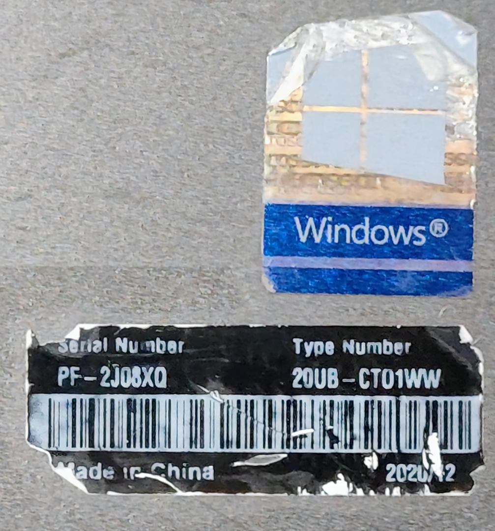 ThinkPad X1 Yoga Gen5 Core i7 16GB ジャンク