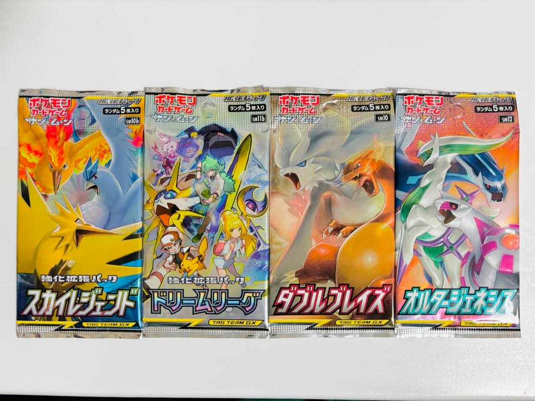 未開封パック　ドリームリーグ　ダブルブレイズ　スカイレジェンドオルタージェネシス