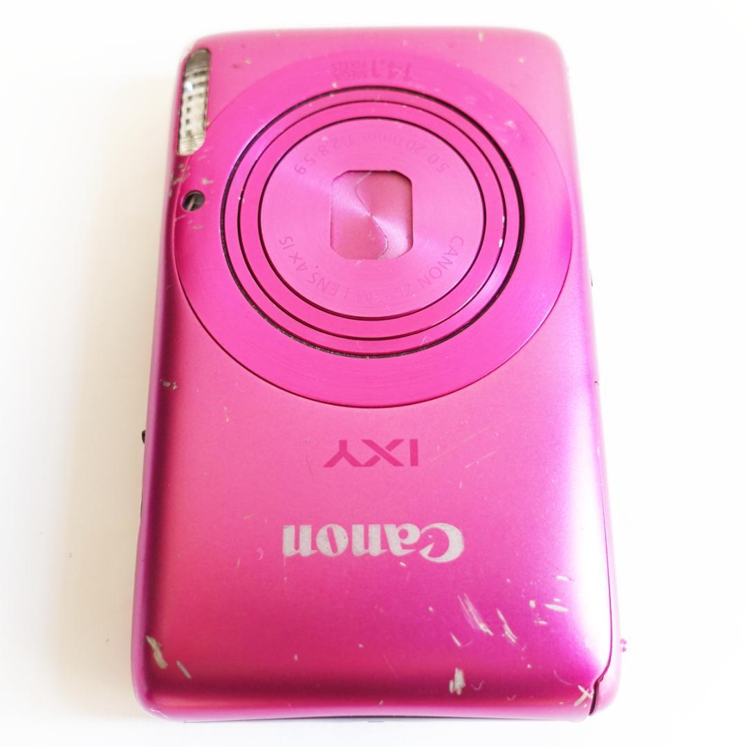 【動作未確認】Canon キャノン IXY400F ピンク