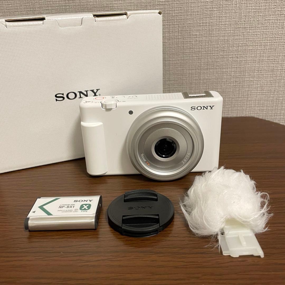 【美品】SONY ZV-1F ホワイト