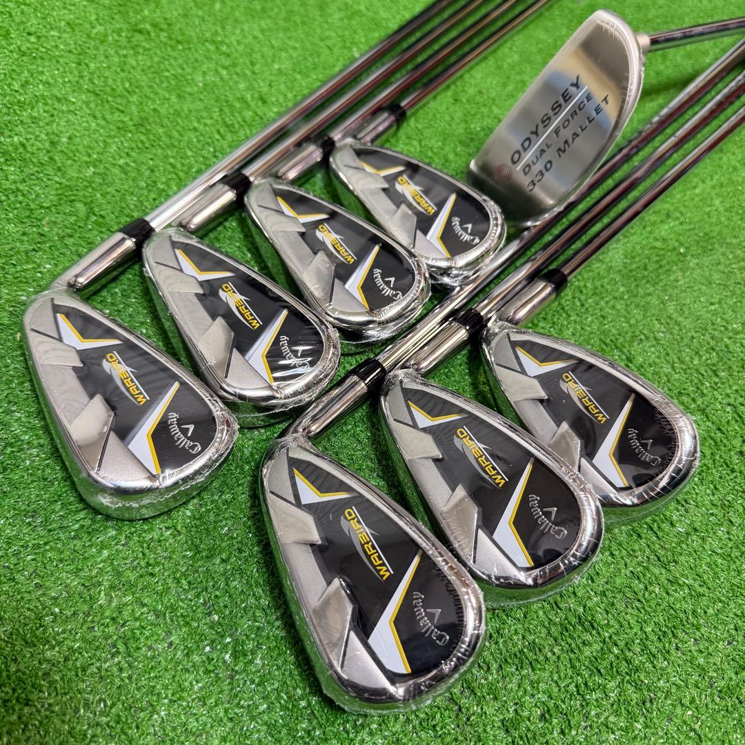 ゴルフセット　未使用　キャロウェイ　WARBIRD メンズ　ラウンド仕様