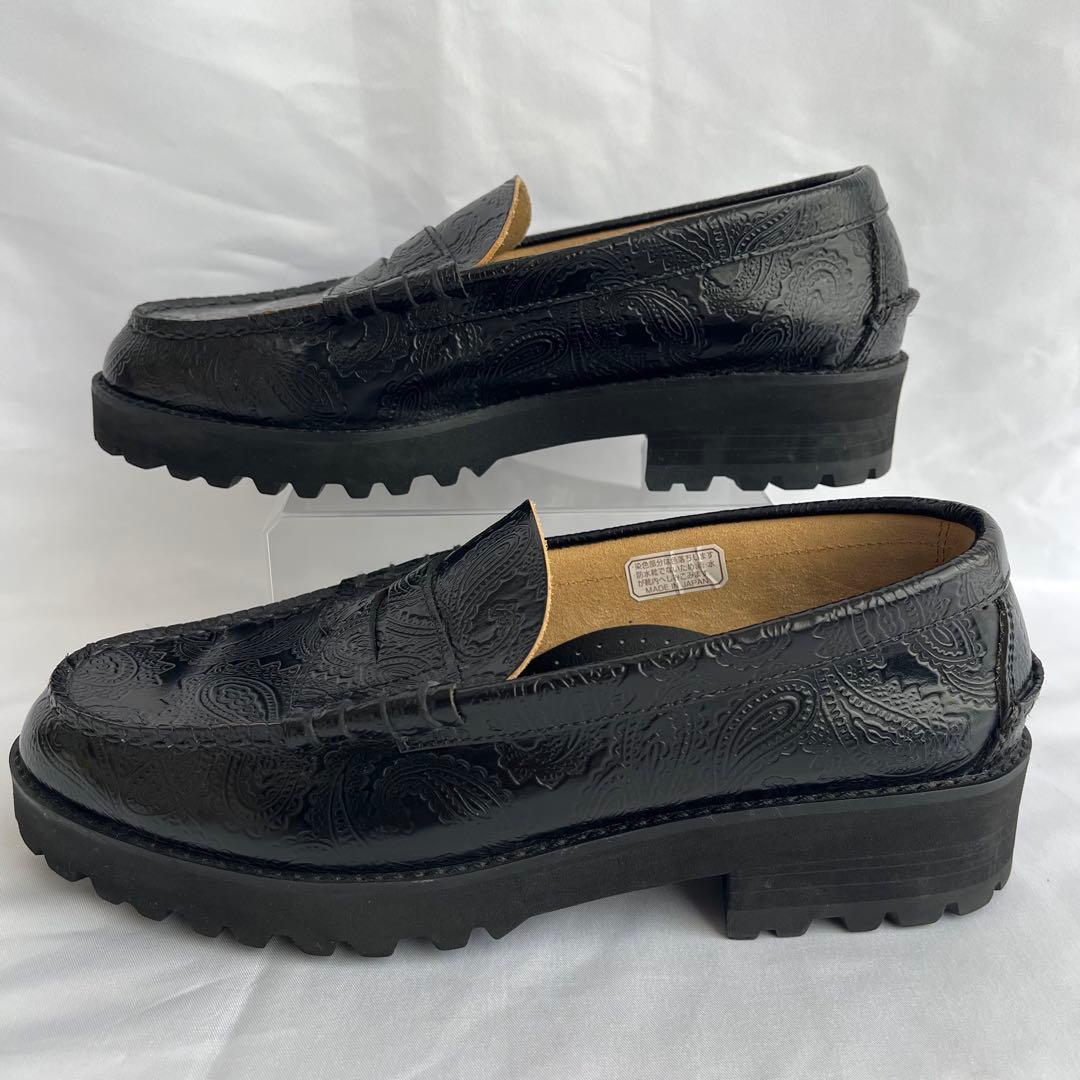 【最終価格‼️】ケンフォード ペイズリー　タンクソール 24㎝ ブラック