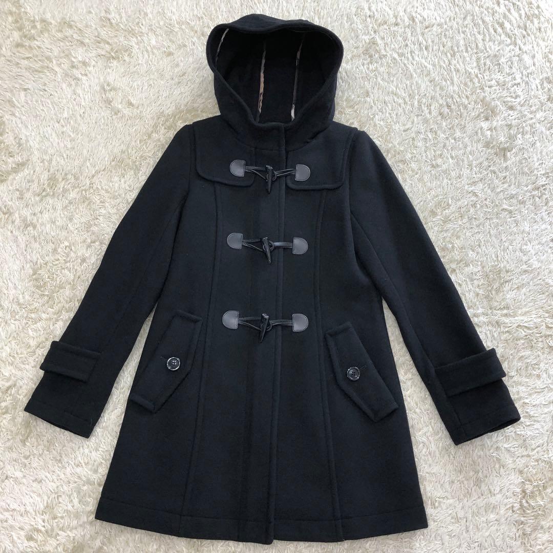 美品✨ブルーレーベルクレストブリッジ　ダッフルコート　ウール　チェック　38