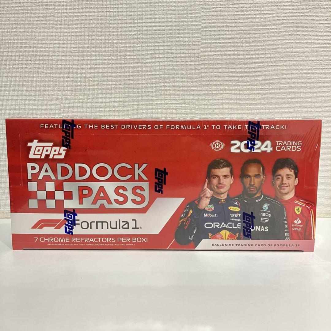 未開封ボックス 2024 TOPPS F1 PADDOCK PASS HOBBY