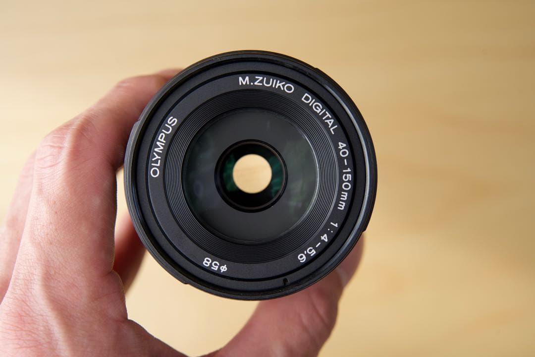 【美品】OLYMPUS M.ZUIKO DIGITAL 40-150mm レンズ