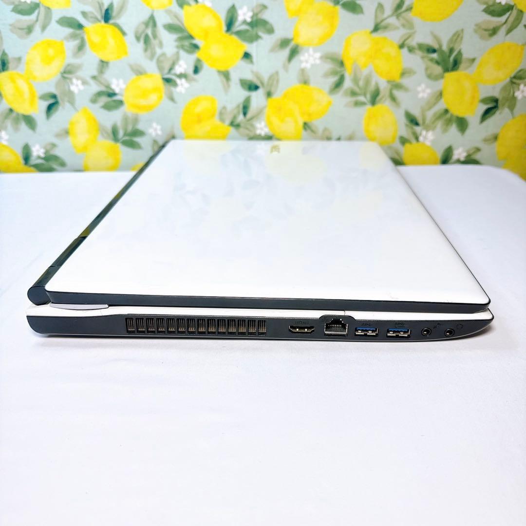 ホワイトが可愛い❤️面倒な設定済みだから届いたらすぐ使える❤️Windows11❤️