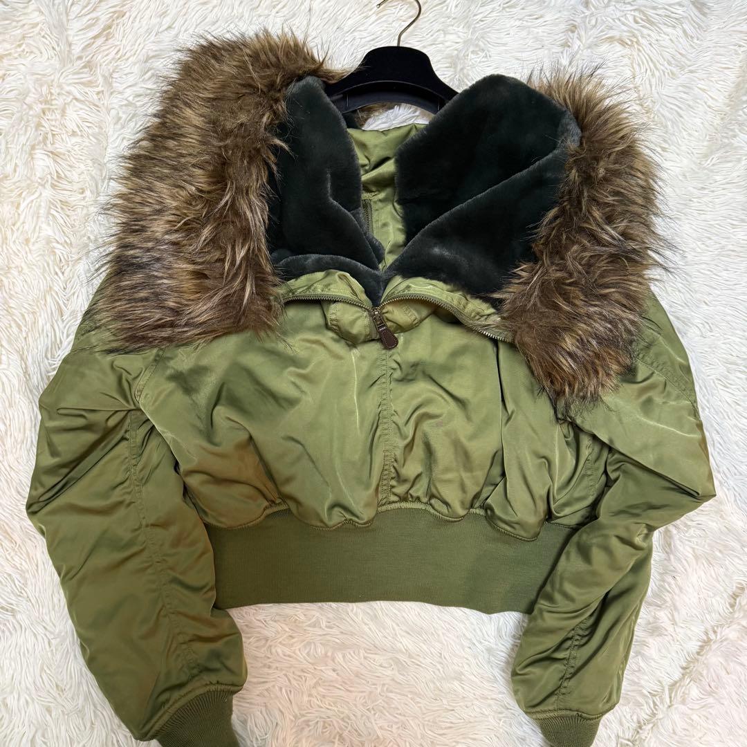 AZUL by moussy N-2B フライトジャケット 短丈 y2k 00s