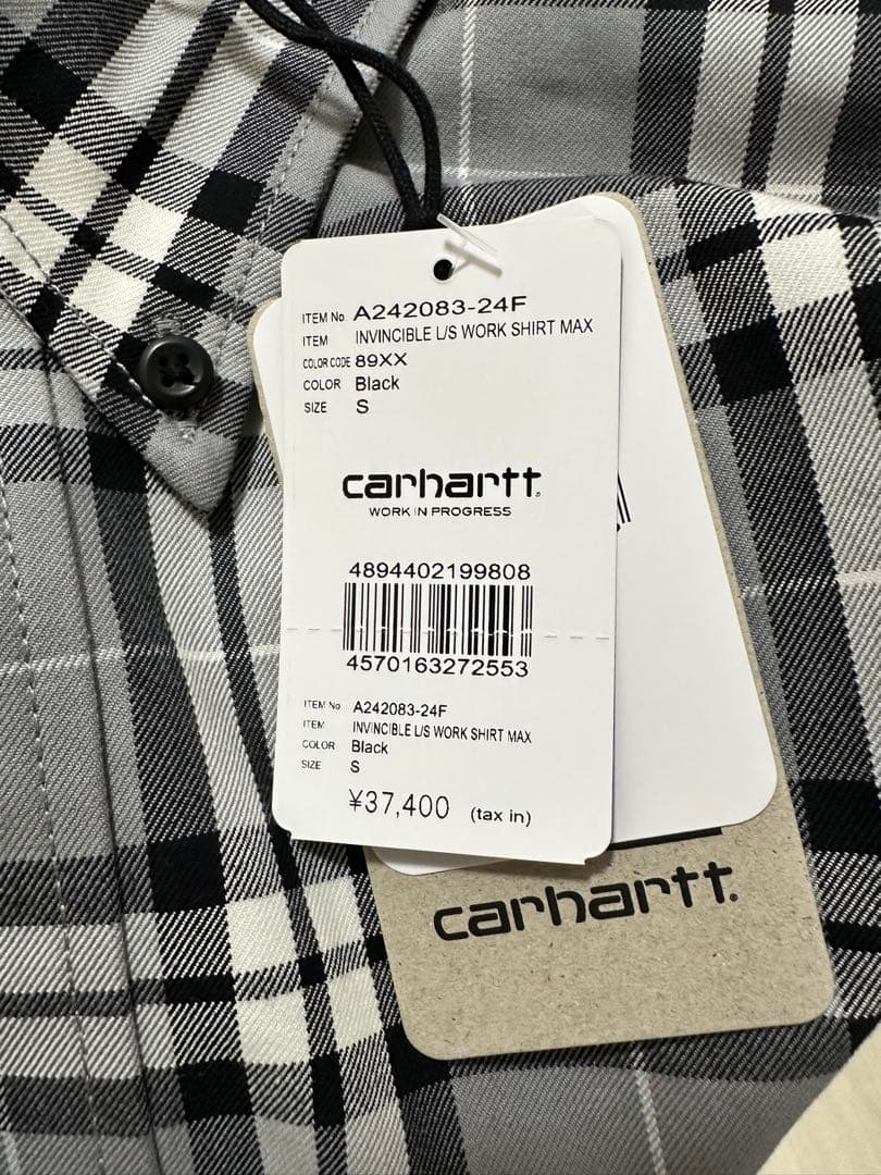 トップス Carhartt INVINCIBLE US WORK SHIRT MAX
