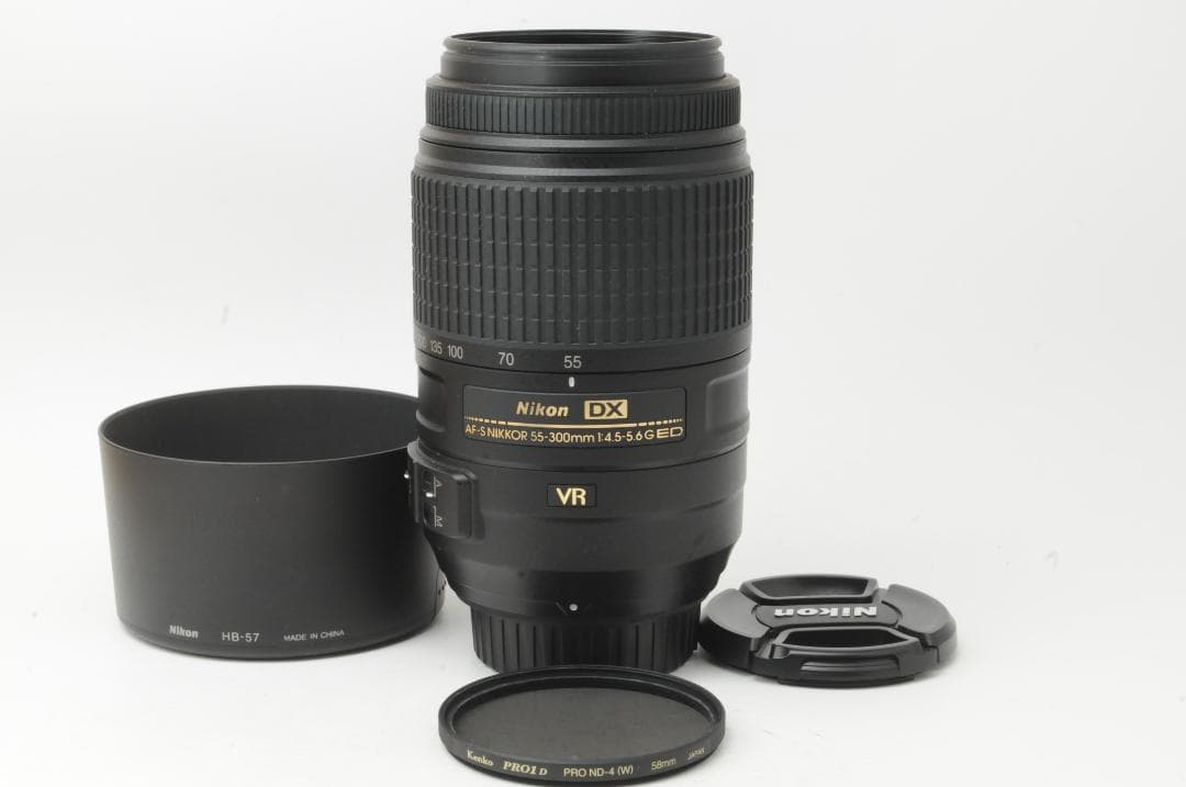 ★美品★Nikon AF-S NIKKOR 55-300mm 手振れ補正付き