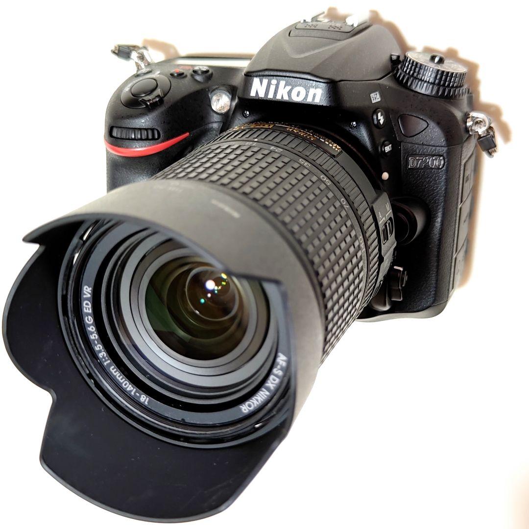 【使用極少】Nikon D7200 18-140mm+α ダブルズームセット♪