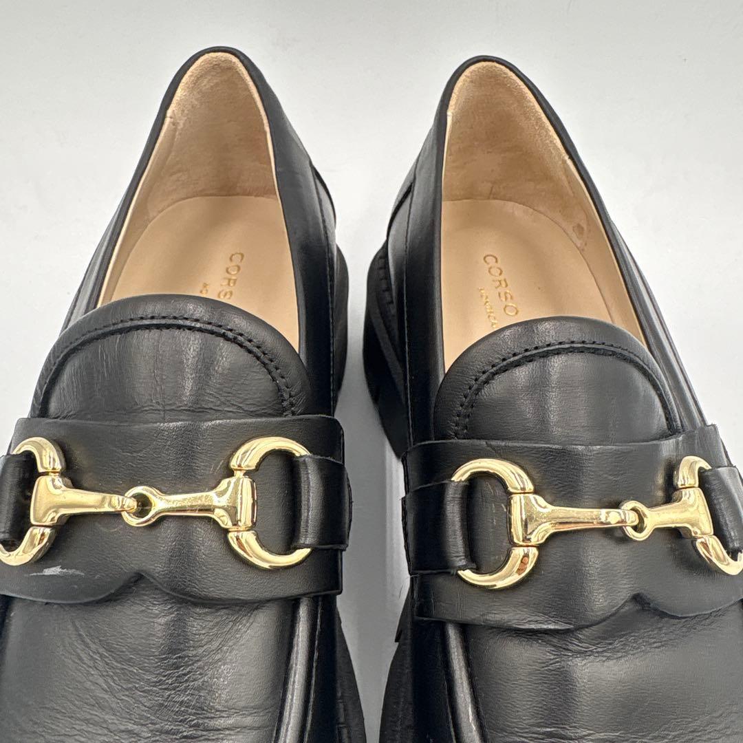 ✨美品✨コルソローマノーヴェ ビットローファー【36】23cm ブラック