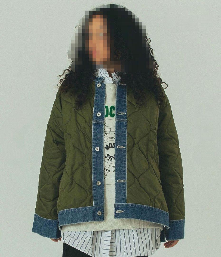 GENEHEAVENS DENIM QUILTING JACKET キルティング