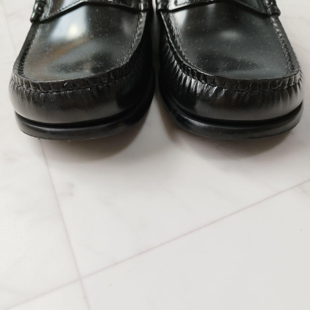 極美品　リーガル ローファー モカシン 本革 黒 24cm