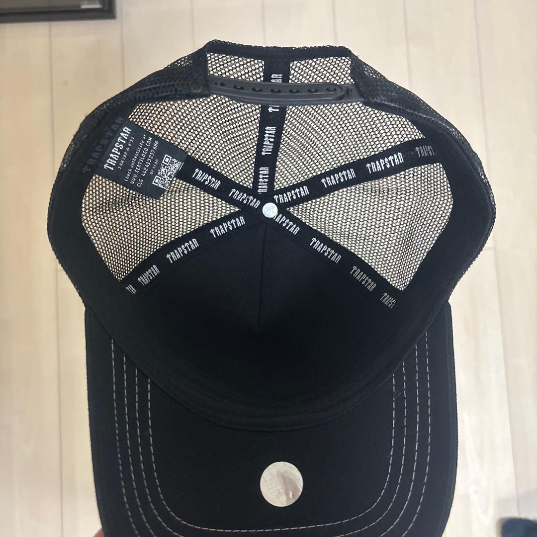 トラップスター trap starメッシュキャップ 黒 ブラック