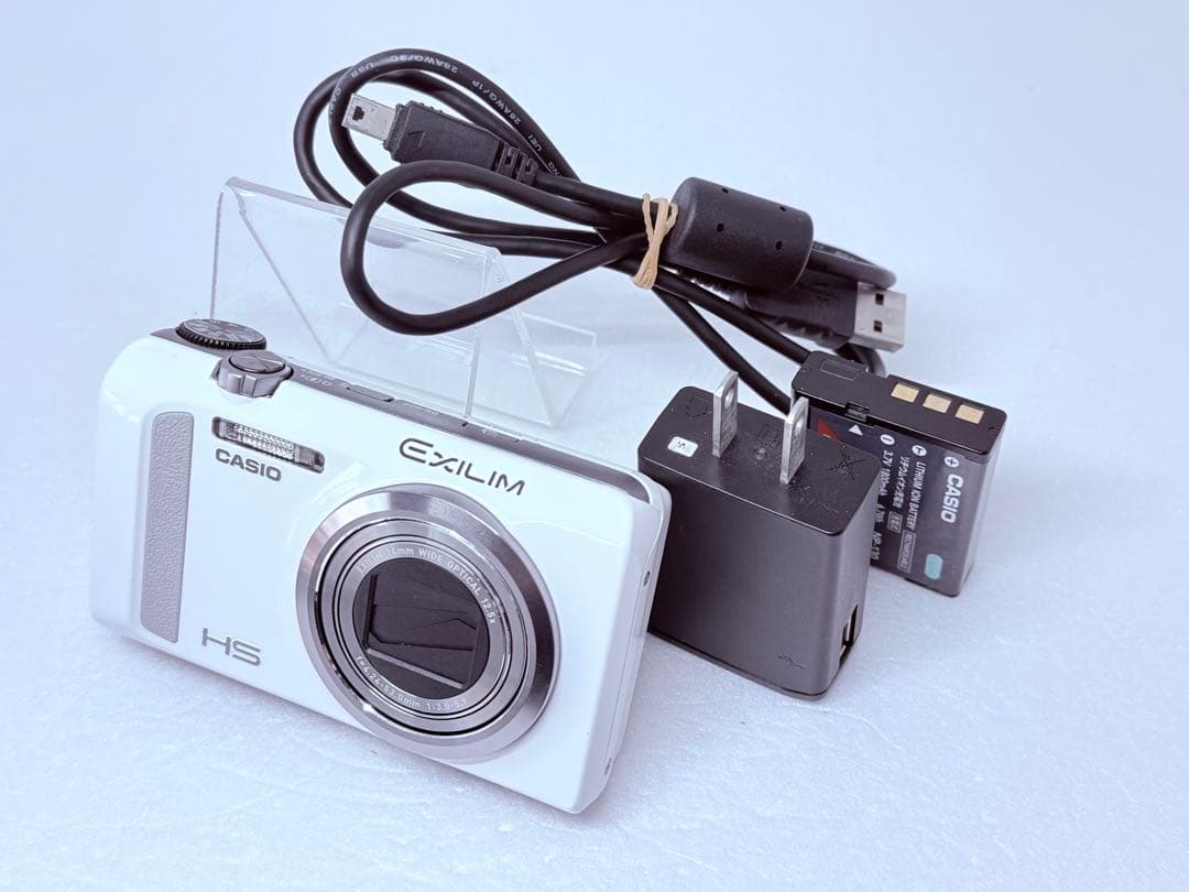 CASIO EXILIM EX-ZR510 ホワイト 動作確認済 コンデジ 人気