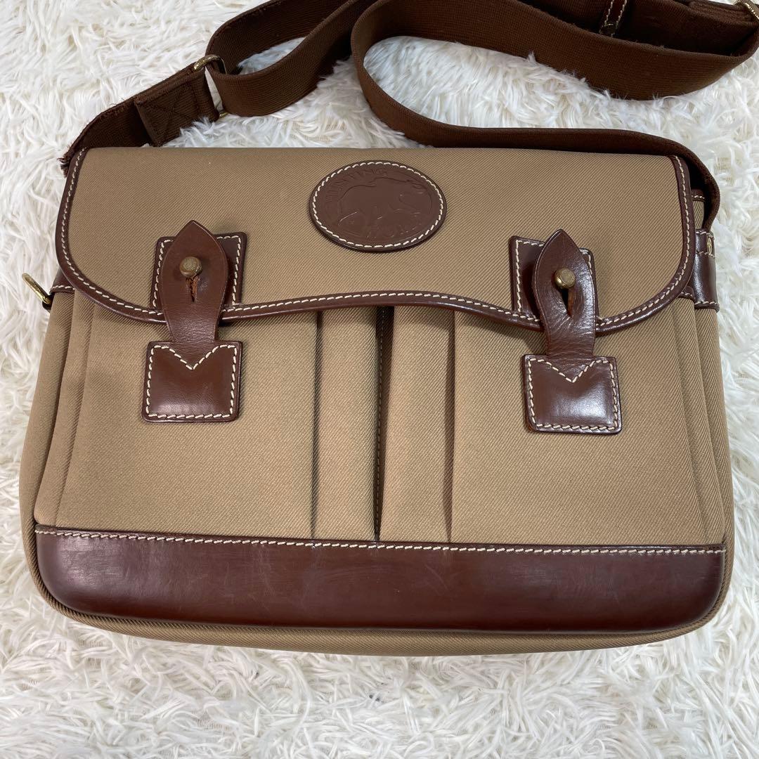 ハンティングワールド メッセンジャーバッグ カーキ