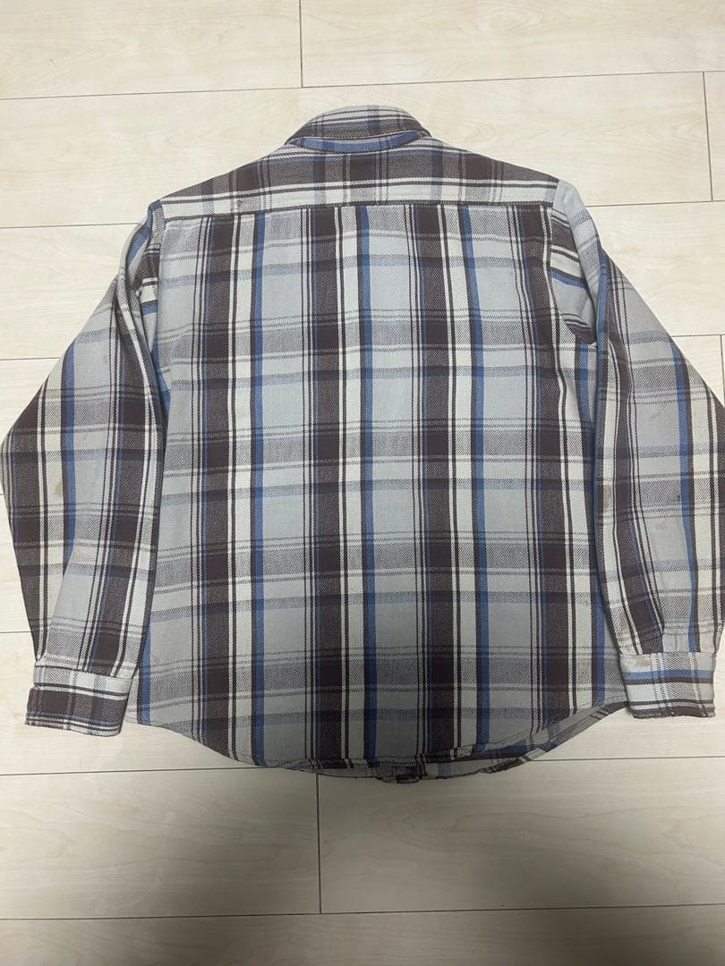 希少 高配色 FIVE BROTHER ファイブブラザー ネルシャツ USA製M