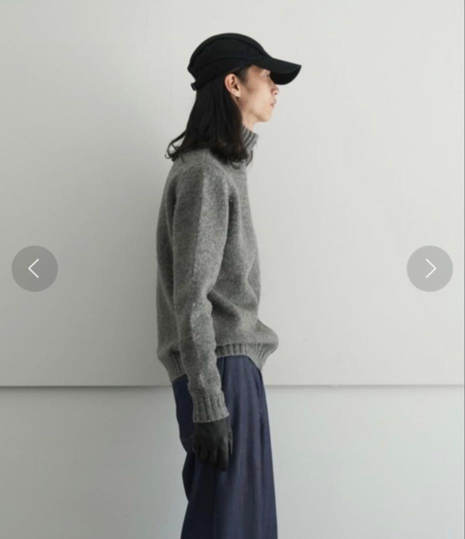 KAIKO カイコー SHRINK ZIP CARDIGAN ニット フルジップ