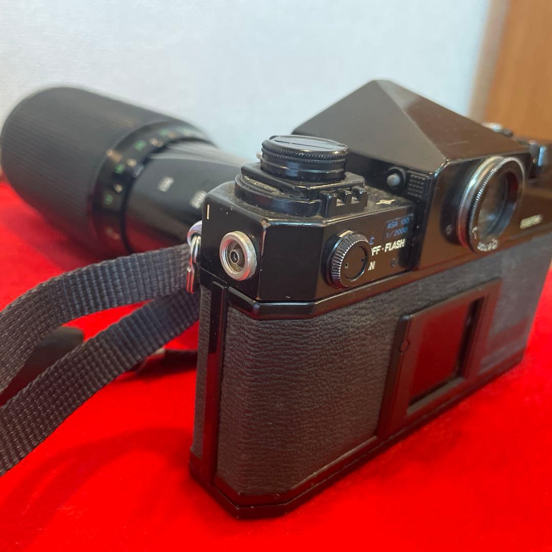 Canon F-1 フィルムカメラ レンズ2本セット ストロボ付き