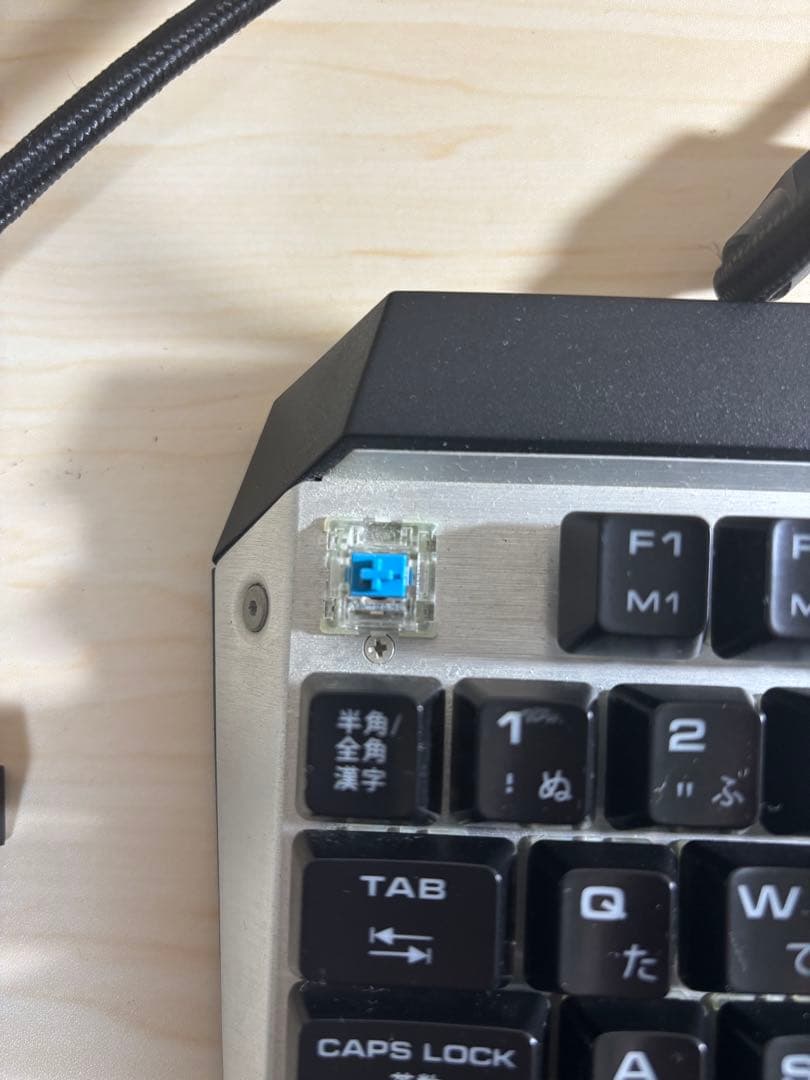 COUGAR HAGANE ゲーミングキーボード 本体 青軸