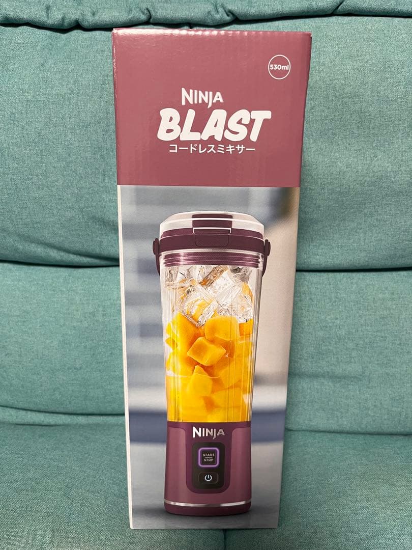 【新品未開封】Ninja Blast コードレスミキサー 530ml