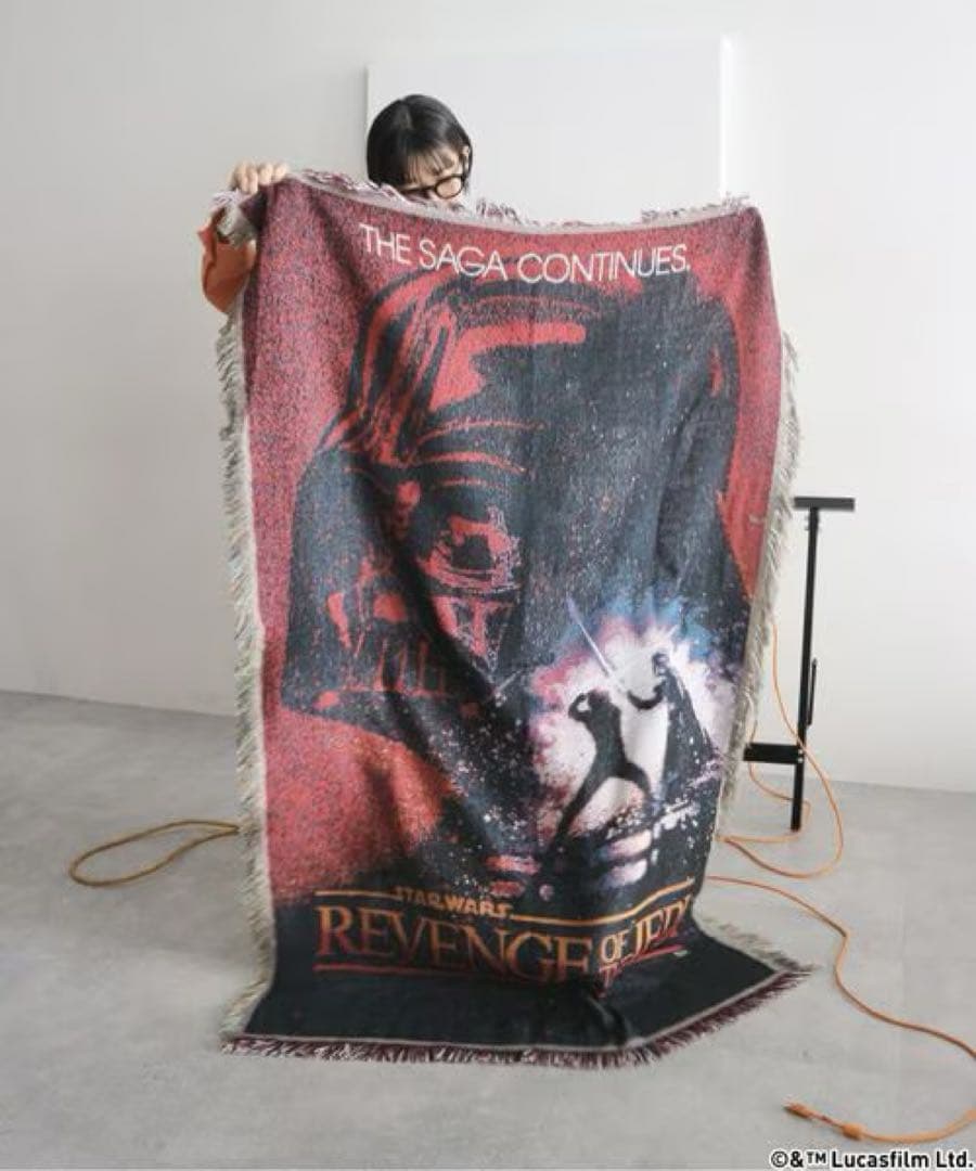 STAR WARS ジャガードストール／ラグ (未開封) RAGEBLUE