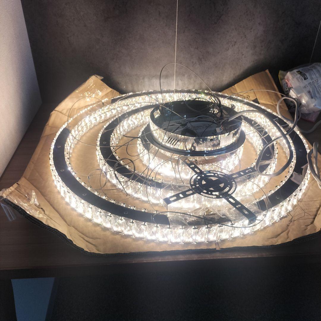 SFHL-KLU-TRR70 クリスタルシャンデリア 展示品(Z-ESM09⑥)