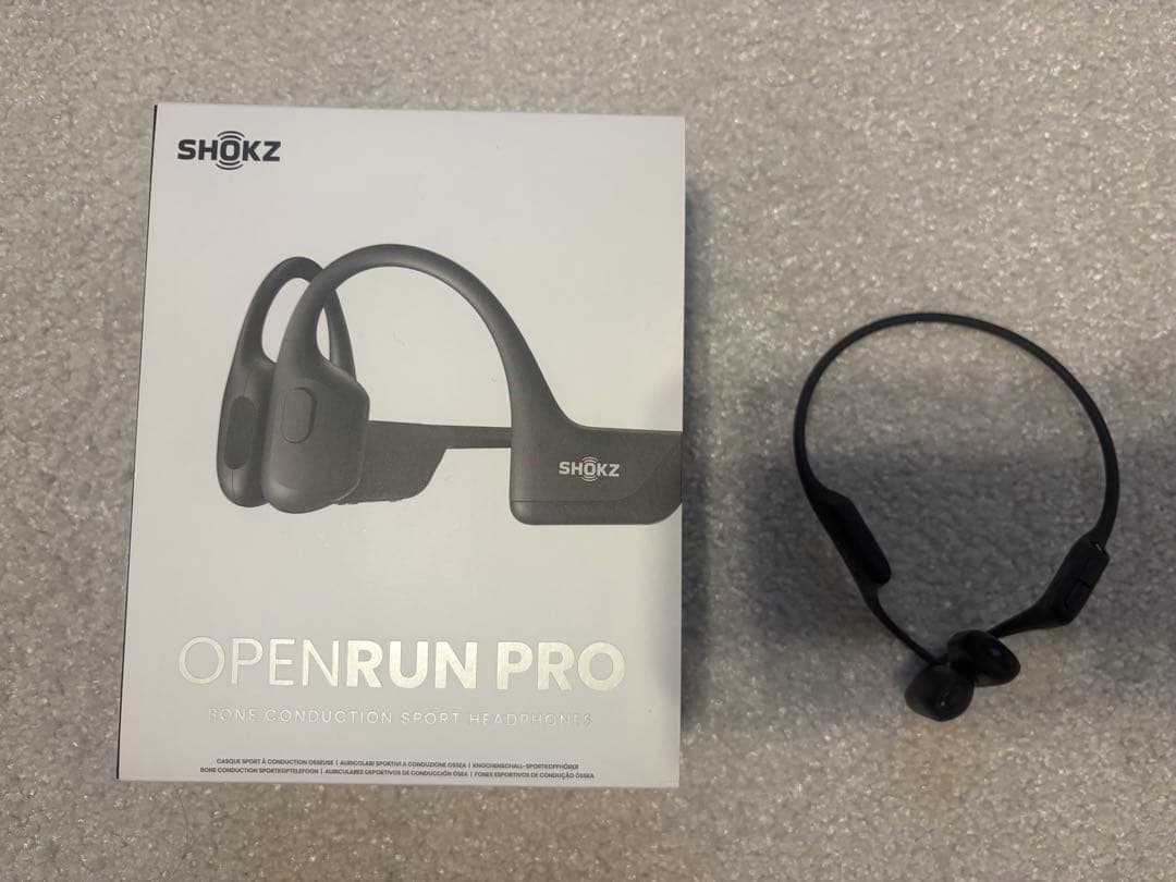 イヤホン shokz open run pro