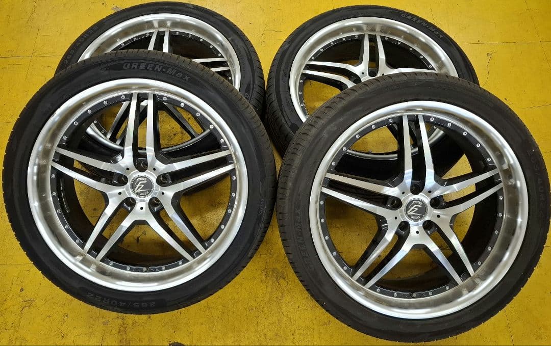 FIRENZE　フィレンツェ　22インチ　ホイール　タイヤセット　ハリアー　等に