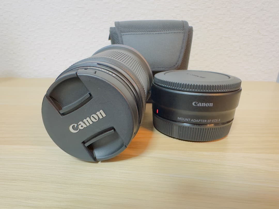 Canon マウントアダプターとRFレンズセット