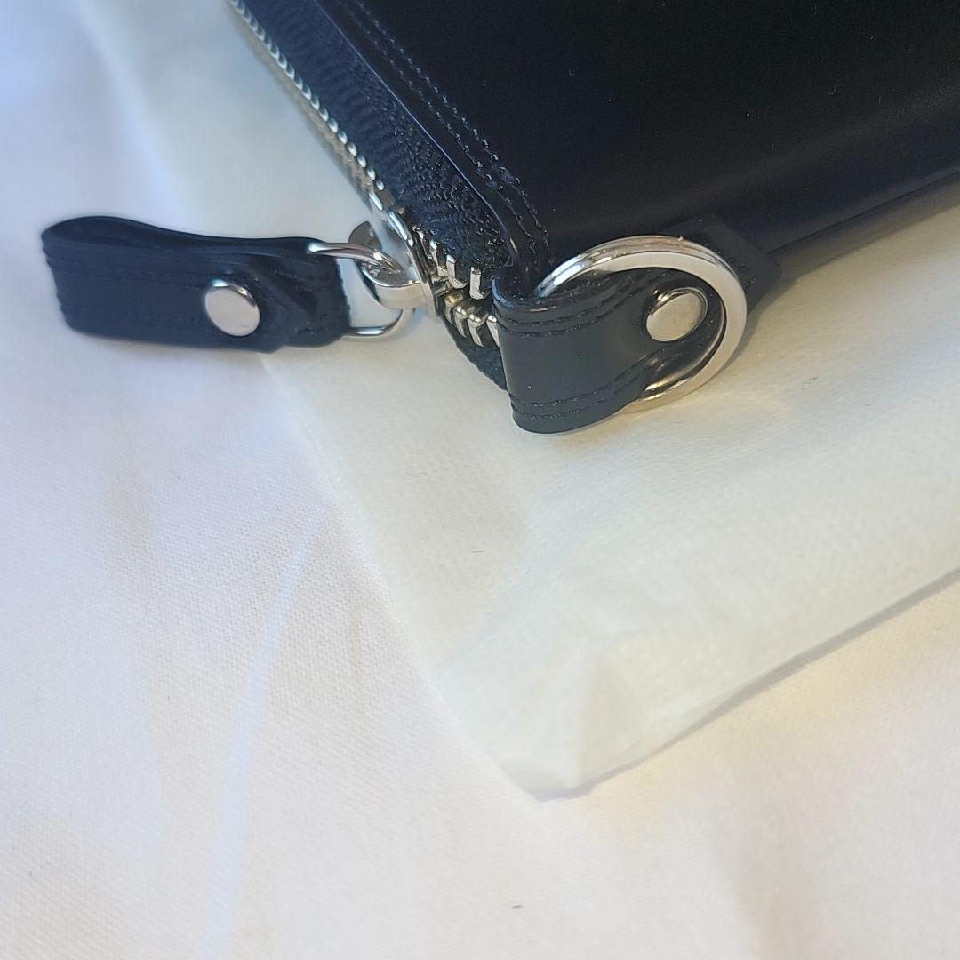 ポーター　カウンター　ラウンドファスナー長財布　ブラック　牛革×馬革　未使用