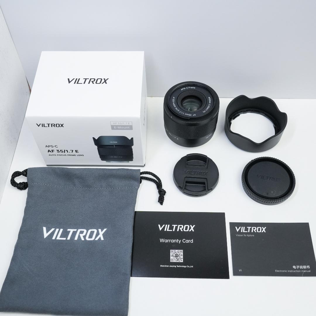 【ほぼ新品】Viltrox 35mm F1.7 AFソニーEマウント購入1ヶ月