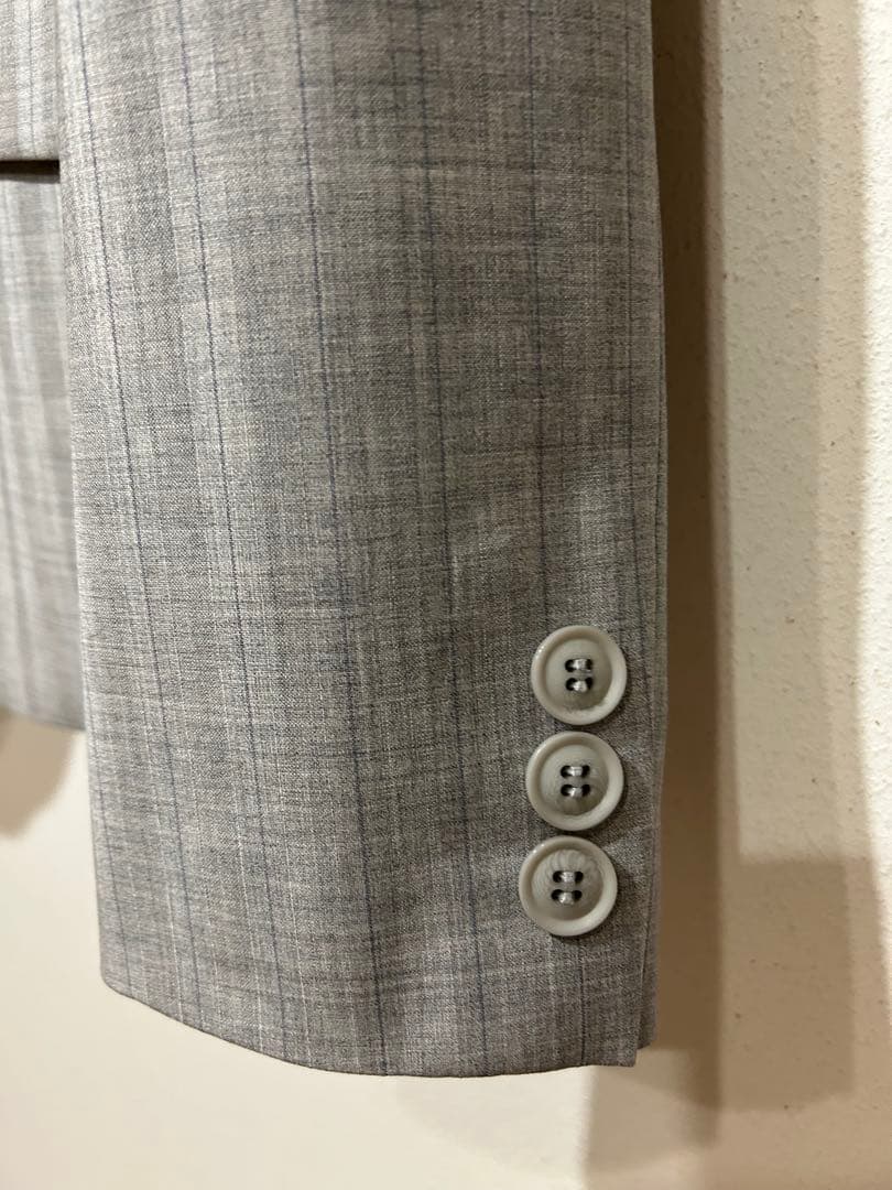 iCB Complete グレー チェック柄 パンツスーツ　42号