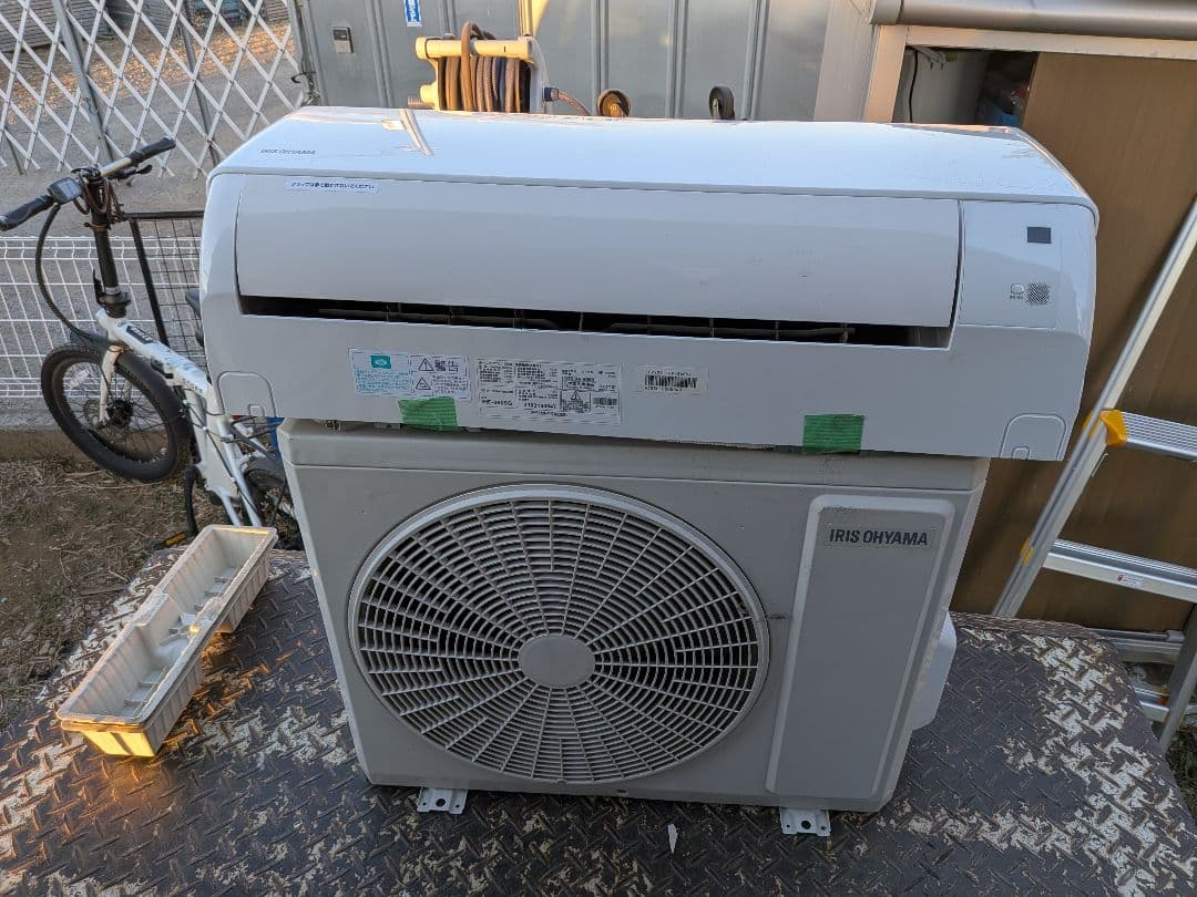 アイリスオーヤマ ・ルームエアコン IHF-3605G・12畳用・2021年製