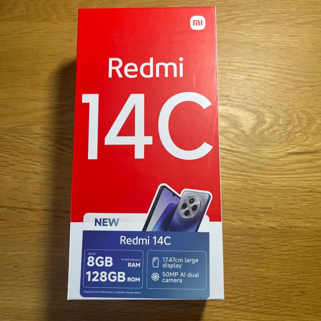 スマートフォン本体 Xiaomi Redmi 14C RAM4GB ROM128GB