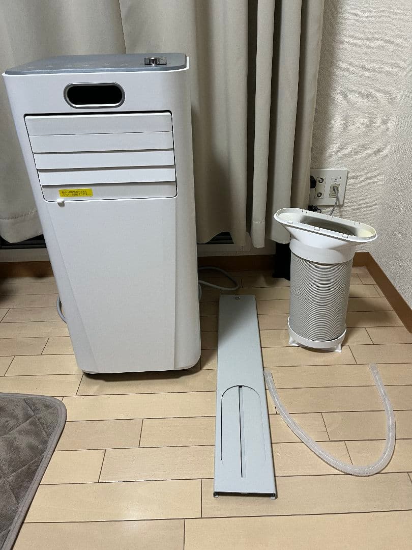 窓用エアコン デジタル表示 コンパクト