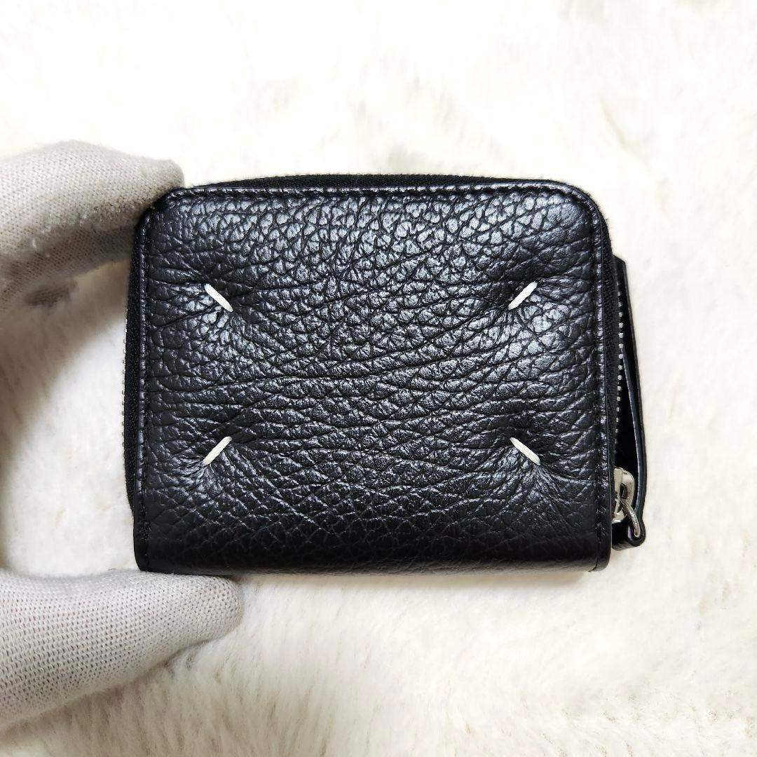 ✨新品未使用　国内正規品✨マルジェラ　二つ折り　ケース　小銭入れ　ステッチ