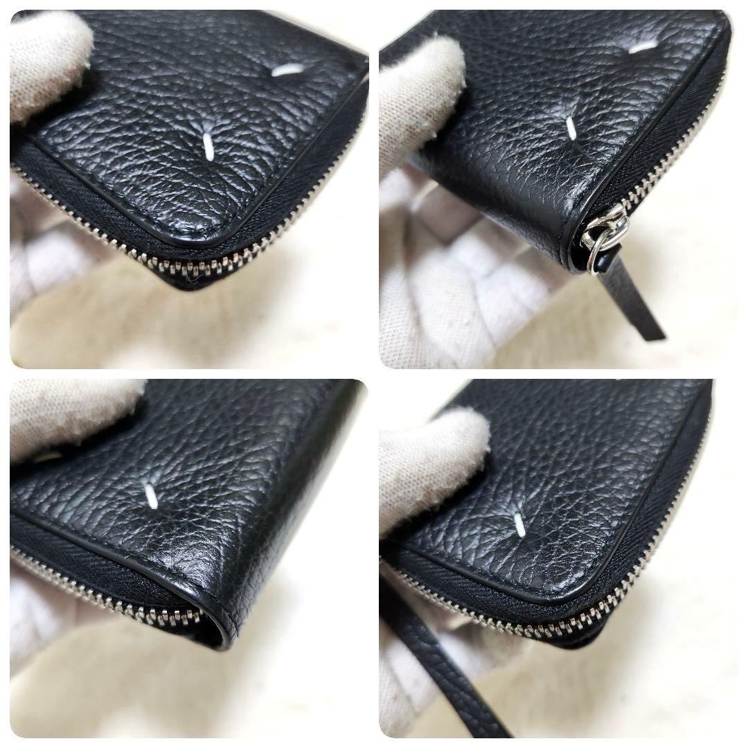 ✨新品未使用　国内正規品✨マルジェラ　二つ折り　ケース　小銭入れ　ステッチ
