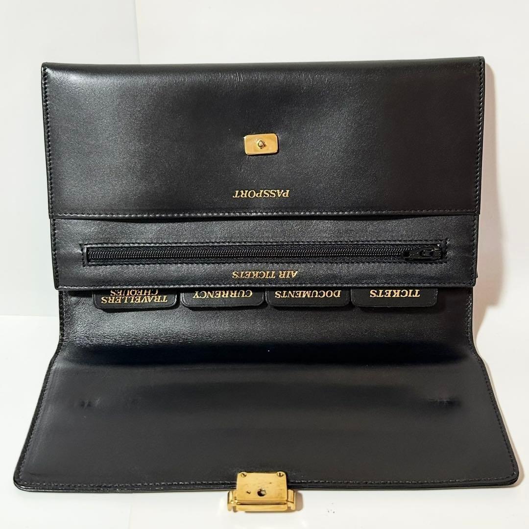 GUCCI グッチ ヴィンテージ トラベルオーガナイザー パスポートウォレット